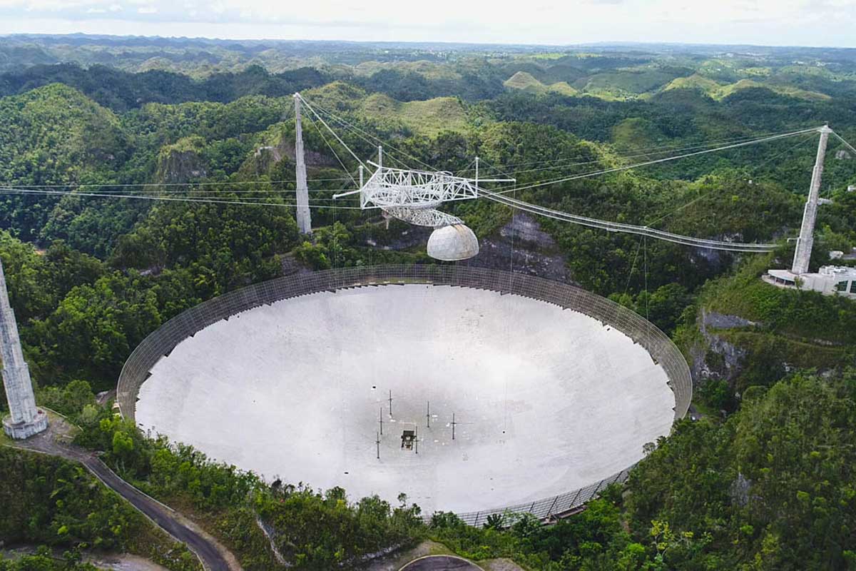 UCF Arecibo aerial